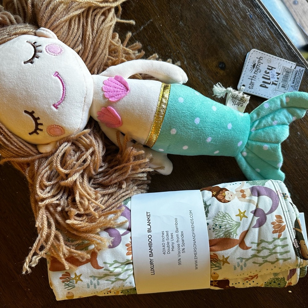 Emerson and friends bamboo blanket